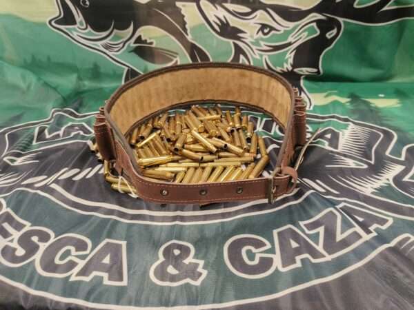 CANANA CARTUCHOS  LONA Y CUERO CAL.28 - Imagen 2