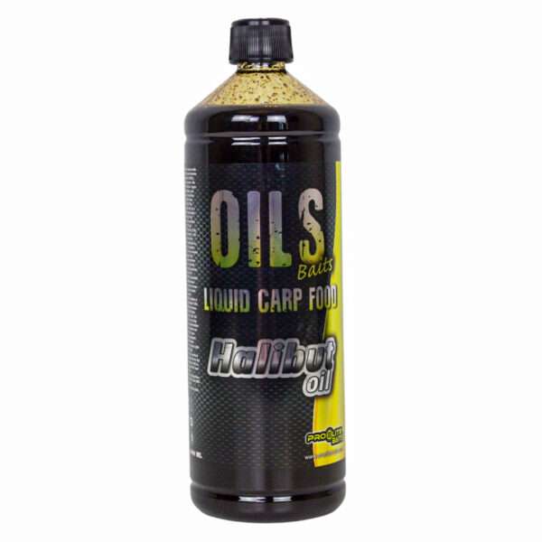 oil baits aceite de halibut 1l pro elite baits