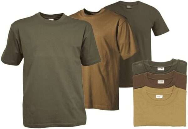 PACK 3 CAMISETAS LISAS  ALGODON 1515 - Imagen 2