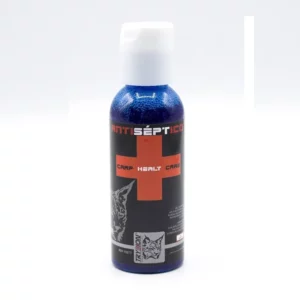 Gel antiséptico Trybion, desinfección y regeneración, heridas por anzuelos, pesca, cicatrización.