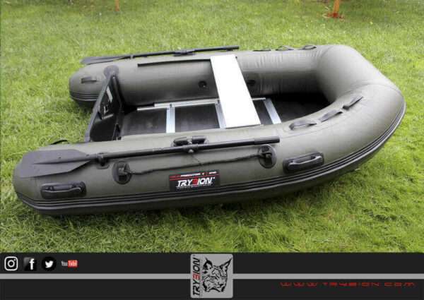 Barca Neumática Wild Predator 240 Verde Trybion