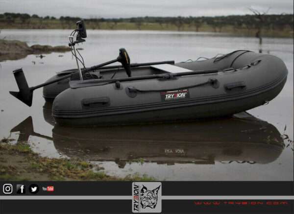 Barca Neumática Wild Predator 240 Verde Trybion