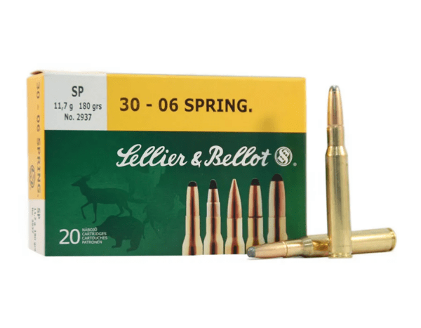 BALA SELLIER & BELLOT 30-06 SPRING 180GRS.