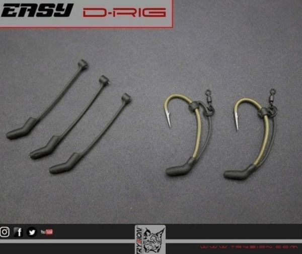 Montaje Anzuelo Easy D-Rig Verde Trybion