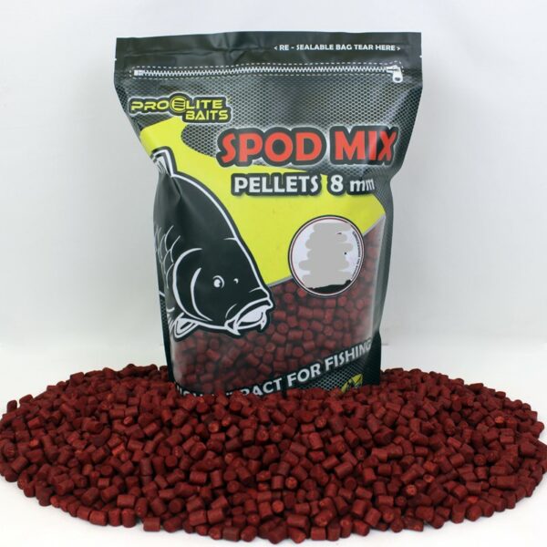 spod mix pellets 8mm 1 8kg proelite baits