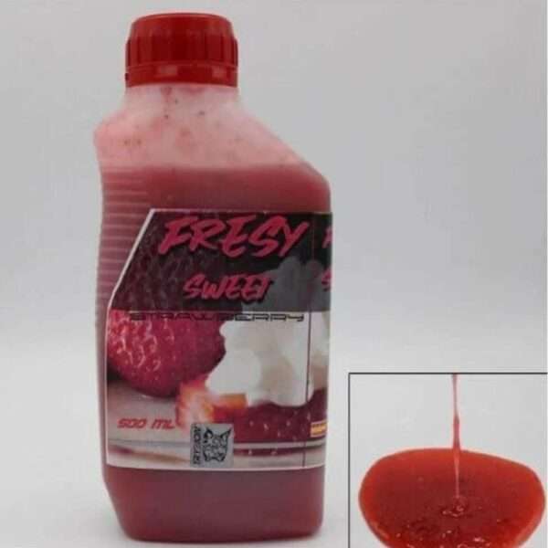 remojo fresa Trybion 500mL pesca carpas