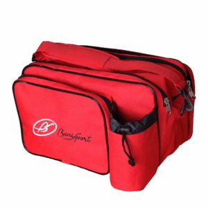 bolso rojo benisport bandolera