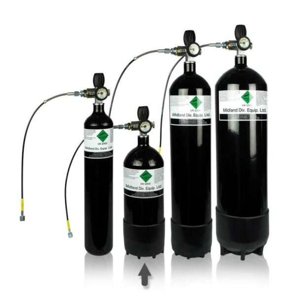 Botella PCP 4L 300 bares kit completo para carabinas y pistolas
