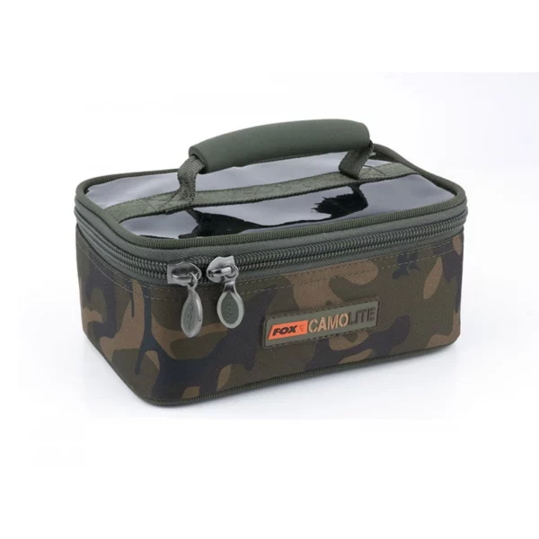 CAMOLITE FOX RIGID LEAD & BITS BAG