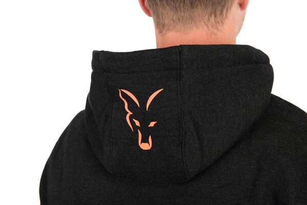FOX COLLECTION HOODY BLACK/ORANGE - Imagen 7