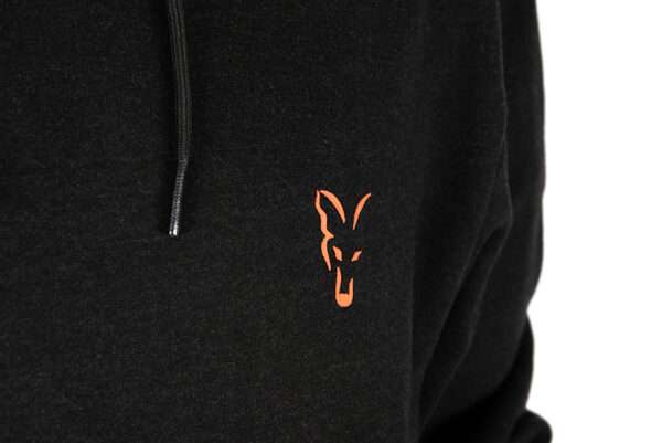 FOX COLLECTION HOODY BLACK/ORANGE - Imagen 6