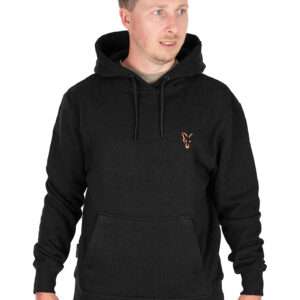 FOX COLLECTION HOODY BLACK/ORANGE