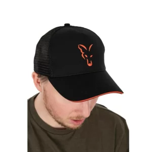 La Gorra Fox Negra Rejilla