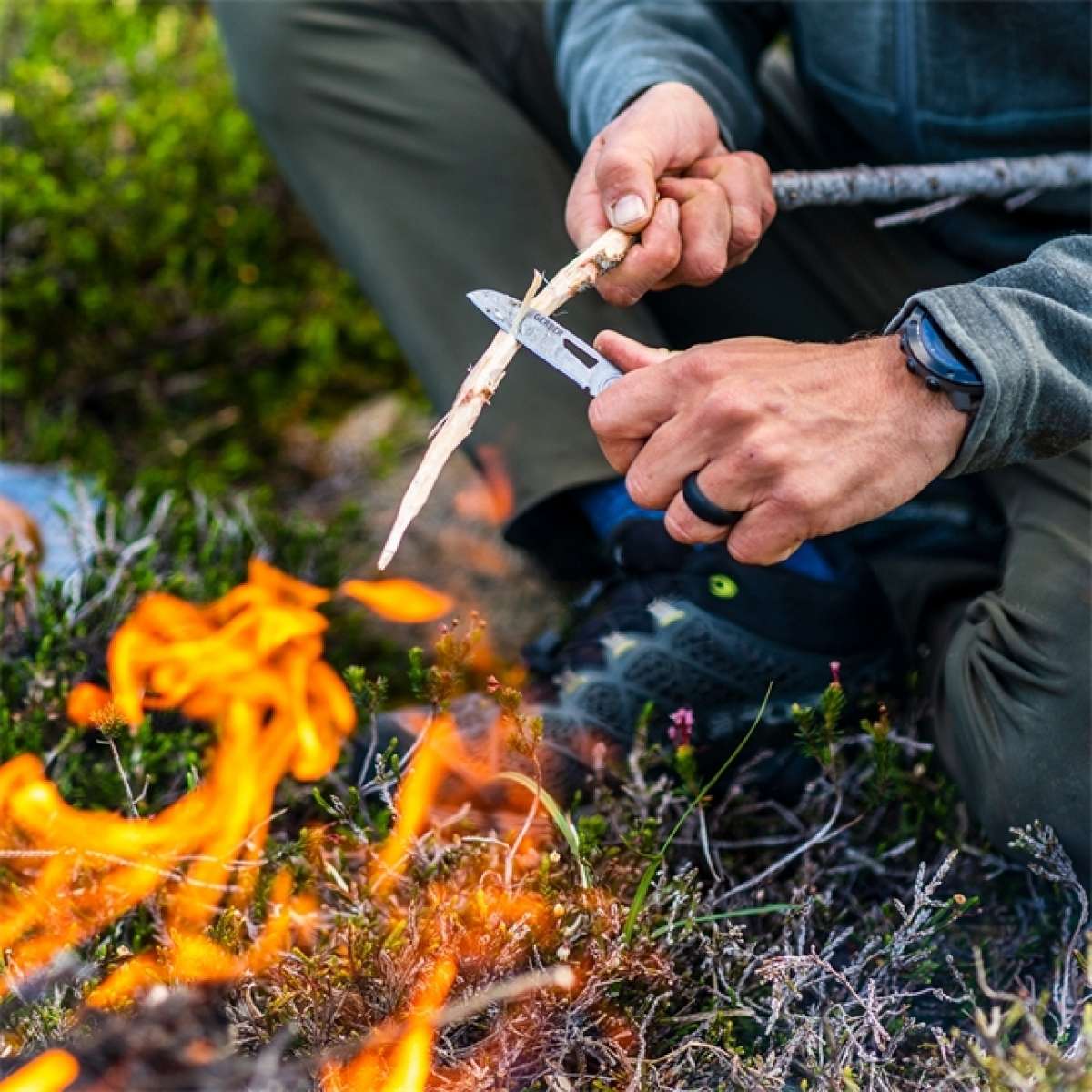 navaja multiusos gerber armbar slim cut onyx