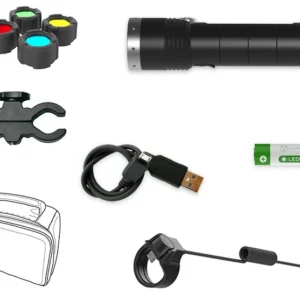 linterna kit de caza mt-10 ledlenser
