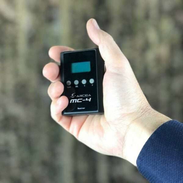 Micrófono inalámbrico para reclamo MC-4 con auriculares