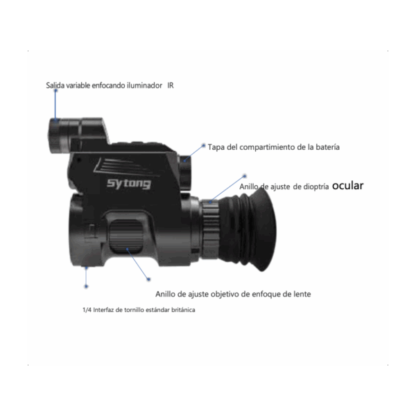 monocular sytong ht66-ir850 adap42