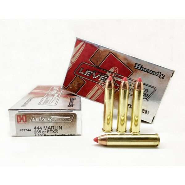 Bala Hornady 444 Marlin 265GR con tecnología Flex Tip®
