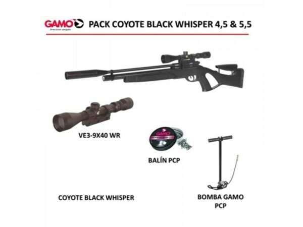 pack Gamo Coyote Black Whisper 5 5 mm