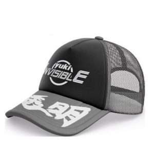gorra yuki invisible negro gris