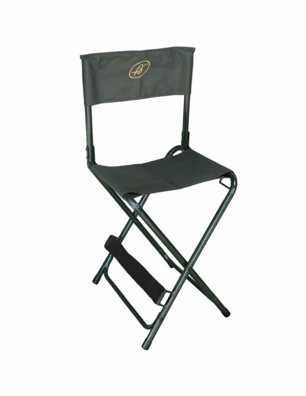 silla plegable con espaldar