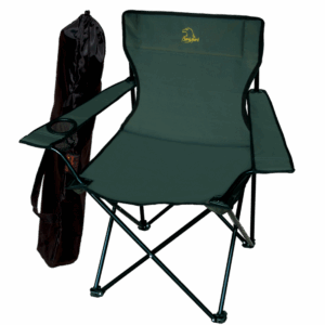silla plegable verde