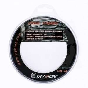 hilo fluro coated 50m trybion pro trust pesca resistente