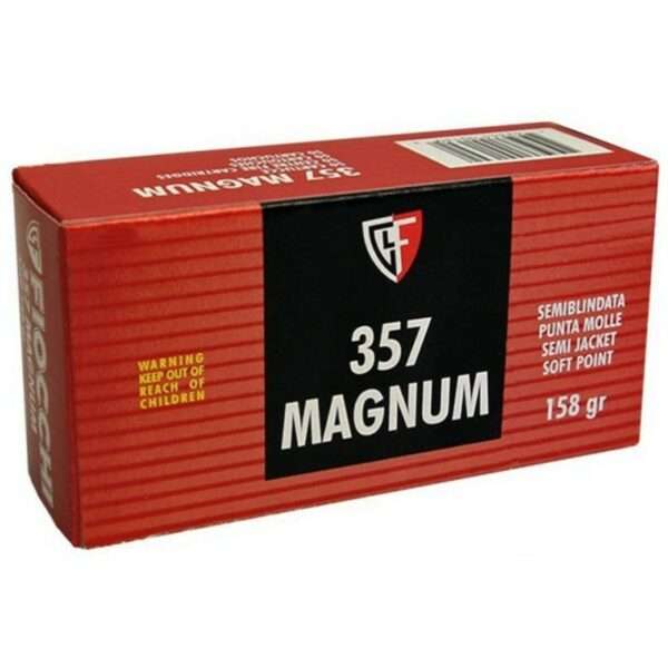municion metalica-fiocchi cal 357 158 gr