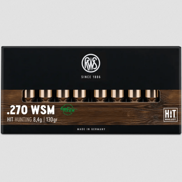 BALA RWS CAL.270 WSM HIT 130GR