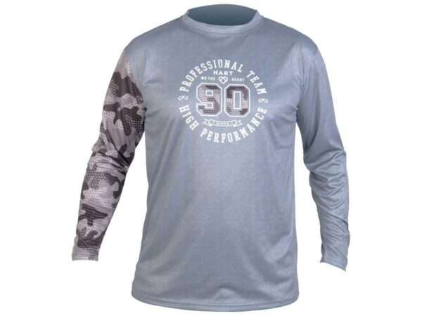 Camiseta Hart Vintage-TL Sea Grey, técnica y vintage, con protección UV UPF 50+ y secado rápido.