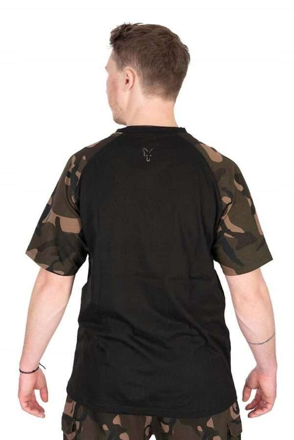 camiseta Outline Print Black Fox