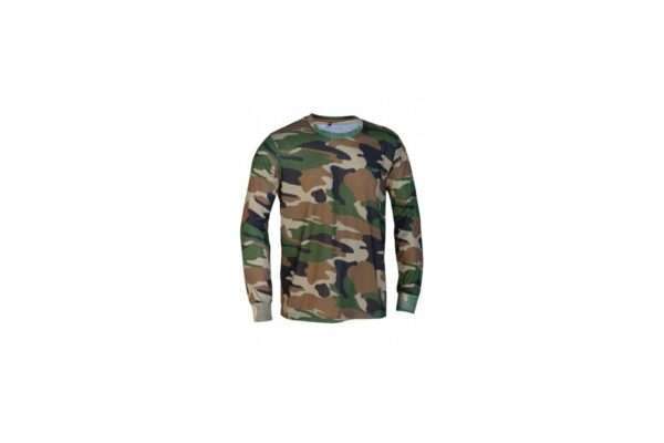 camiseta manga larga camuflaje Benisport