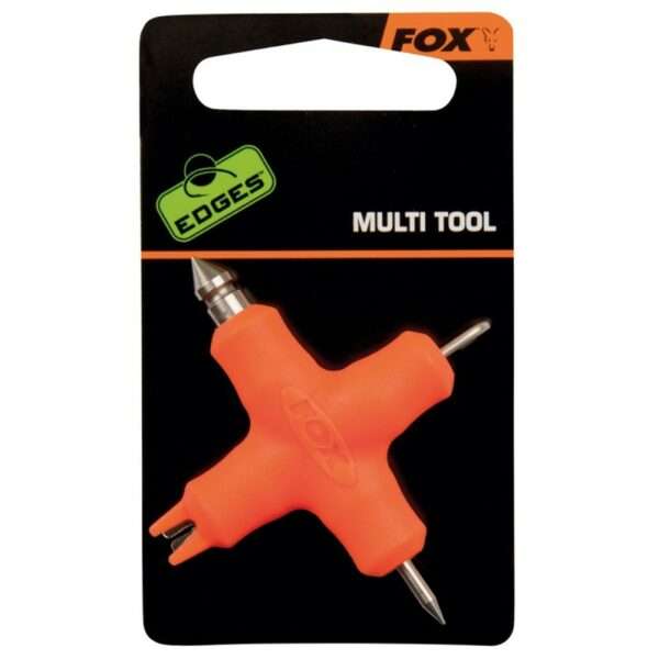 Multi Tool Fox: Herramienta esencial para montajes de pesca precisos.