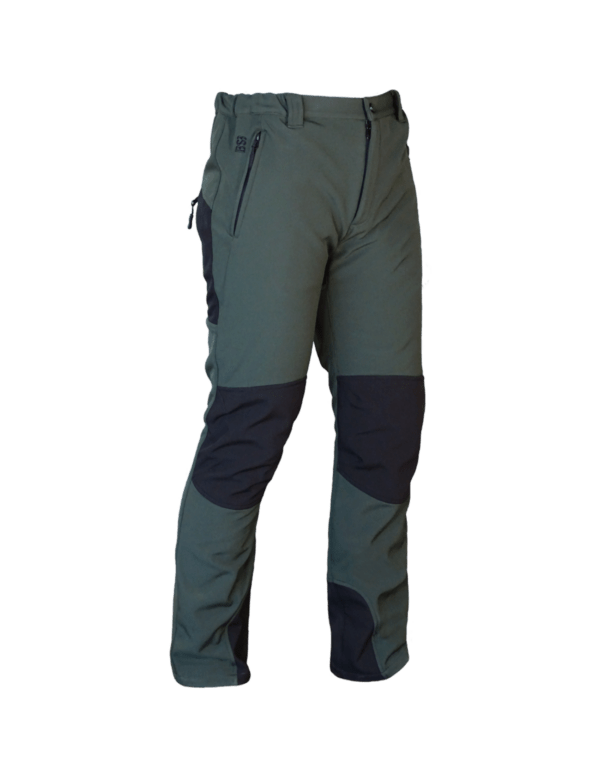 Pantalón Soft-Shell Caqui/Negro Javlambre Ref: 6108
