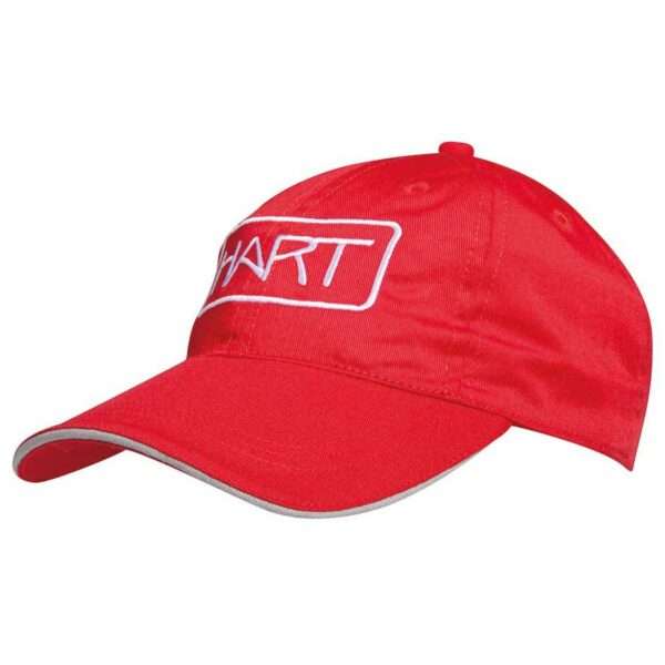 Gorra HART roja de algodón