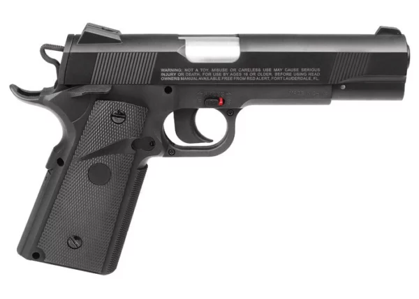 pistola red alert rd1911 blowback 4,5 mm