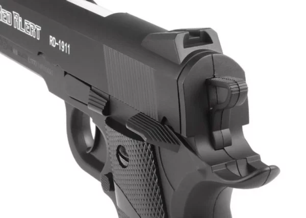 pistola red alert rd1911 blowback 4,5 mm