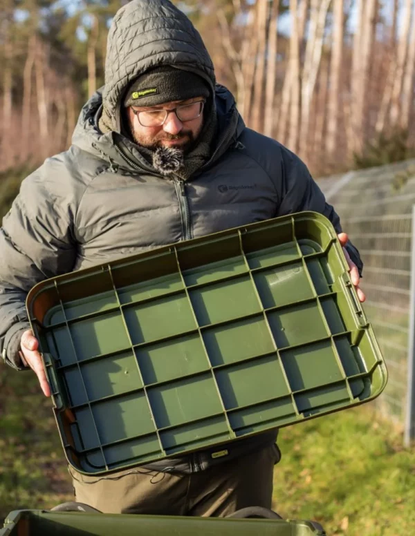 RidgeMonkey Armoury Caja de Almacenamiento Apilable 36L