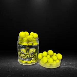 boilies flotantes neutros fluor amarillo 14 20mm