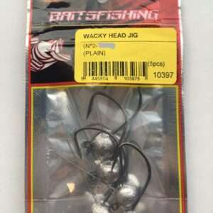 anzuelo plomado wacky head jig nº2