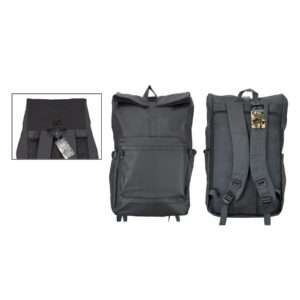 mochila plegable barbaric negra
