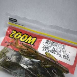 baby brush craw zoom watermelon red