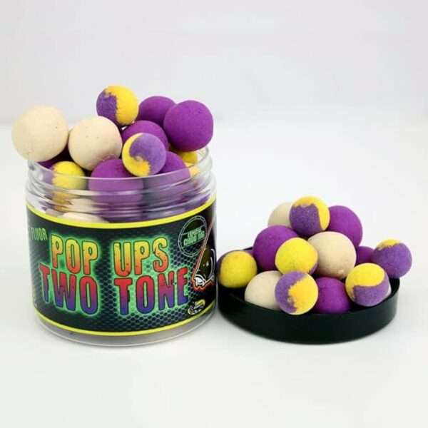 boilie flotante 14/20mm pop ups two tone