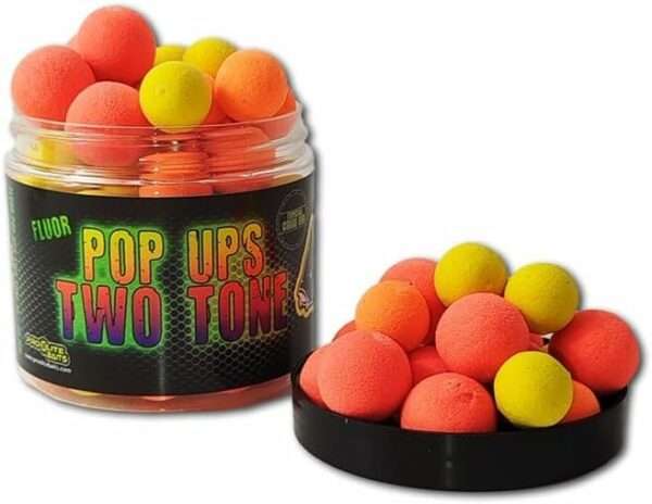 boilie flotante 14/20mm pop ups two tone