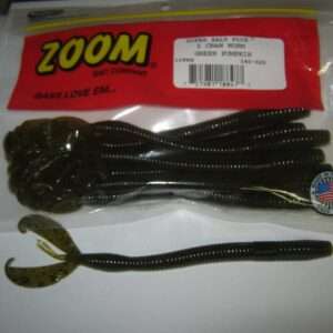 lombriz z craw worm green pumpkin zoom