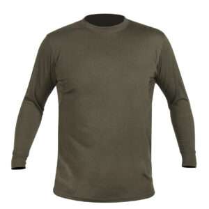 camiseta hart crew lt dark olive outdoor transpirable