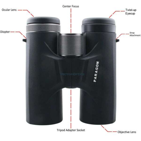 prismático paragon 10x42 HD binocular Vector