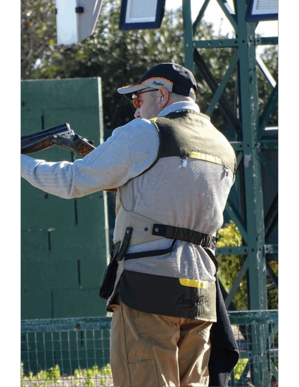 chaleco de tiro Benisport Nogal