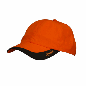 gorra 5 paneles naranja flúor infantil