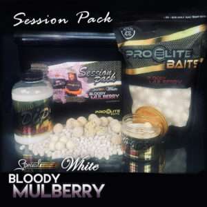 pack pesca bloody mulberry white edición especial